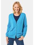 Кардиган GOLDNER, бирюзовый - фото