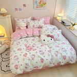 100% Cotton Print Пододеяльник Sanrio, Kuromi Elf - фото 3