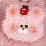 Плюшевый брелок Teddy Apple Bear, высота 9 см LEVENKENESS, черный - фото 5