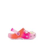 Сабо Crocs Classic Slumber Party Clog, цвет Pink/Multicolor - фото