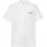 Белая футболка-поло Burberry для мужских коллекций SS24 - фото