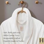 Халат с шалевым воротником и кантом H by Frette - фото 4