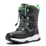 Противоскользящие детские ботинки, увеличивающие рост HOBIBEAR, черный - фото 2