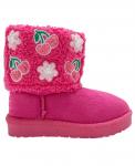 Зимние ботинки для девочек 5T-10T с вышивкой Bebe, Fuchsia - фото 2