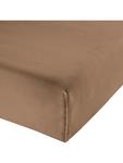 Простыня Erwin Müller, серо-коричневый - фото