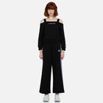 Толстовка женская черная Evisu - фото 5