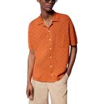 Рубашка мужская оранжевая Louis Vuitton, оранжевый - фото 4