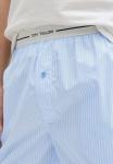 Пижамные брюки TOM TAILOR BERMUDA, Blue-Light-Stripe/Light Blue - фото 4