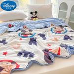 Disney Детское одеяло летнее 150х200 см, тонкое, с рисунком Mickey - Ice Silk Bean Style - фото