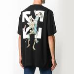 Футболка pascal skeleton t-shirt 'black' Off-White, черный - фото 3