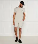 Футболка Check Touch Slim fit Boss Green, бежевый - фото 2