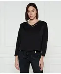 Блуза Regular fit Elisabetta Franchi, черный - фото