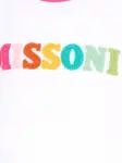 Платье с логотипом Missoni Kids, белый - фото 3
