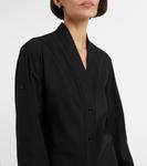 Платье миди из хлопкового джерси Ferragamo, Nero - фото 4