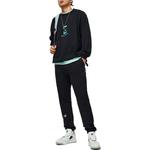 Badfive повседневные брюки мужские черные Lining, черный - фото 3