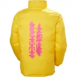 Пуховик с логотипом HELLY HANSEN, зеленый - фото