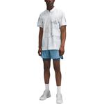 Мужская вентилируемая рубашка Lululemon, Blue White Beige Brown Mixed Color/Bwrbmc - фото 13