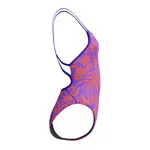 Купальник Speedo FL Printed Web Back, фиолетовый - фото 5