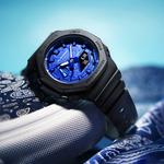 Часы CASIO G-Shock Analog-Digital 'Black Blue', черный - фото 4