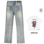 Джинсы унисекс Xinyinsu, синий - фото 30