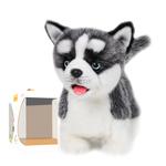 Плюшевая игрушка милый хаски, высота 33 см CU MATE C - фото 2