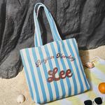 Lee Тканевая сумка шопер, Rose Red & White Stripes - фото 3