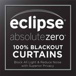 Комплект из 2 100% затемняющих штор Absolute Zero Dean eclipse Eclipse, белый - фото 2