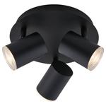 Потолочный светильник Briloner Banyo II, черный - фото