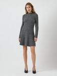 Платье YAS YASDOLLY DRESS, Medium Grey Melange/Mottled Grey - фото 2