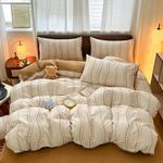 LUOLAI HOME Комплект постельного белья, 150 см, 4 предмета - фото 3