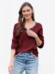 Свитер Imily Bela, бургундия - фото 5