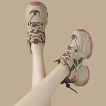 Кроссовки DAPHNE Chunky Sneakers Women's Low-top, черный/золотой - фото 7