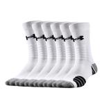 Гольфы унисекс набор из 6 пар белые Under Armour - фото