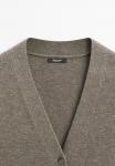 Кардиган Massimo Dutti V-NECK , Mottled Brown - фото 7