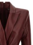 Платье-пиджак BALMAIN, бордовый - фото 3