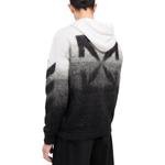 Толстовка Men's OFF-WHITE Colorblock Drawstring Zipper Knit Jacket Black, мультиколор - фото 4