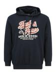 Толстовка Jack & Jones Plus, темно-синий - фото