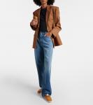 Замшевые мокасины Viv' Rangers Roger Vivier, Tan Suede - фото 2