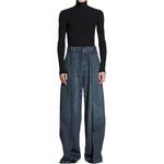Брюки double side pants 'dark blue' Balenciaga, синий - фото 3