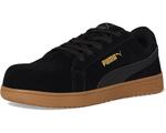 Ботинки PUMA Safety Iconic Suede Low EH, цвет Black/Black/Gum - фото 7