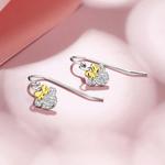 Disney Серьги-гвоздики из серебра 925 пробы - фото 8