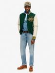 Варсити косуха Superdry, Pine Green - фото 3