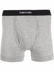 TOM FORD боксеры с логотипом, серый - фото