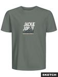 Футболка JACK & JONES Junior, ярко-белый - фото 4