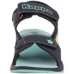 Сандалии Kappa, с мягкой стелькой, цвет Navy-Mint - фото 3