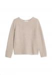 Джемпер Marc O'Polo LONGSLEEVE BOAT NECK, Chalky Mauve Melange/Light Grey - фото 6