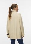 Джемпер Vero Moda ROLLNECK LONG , Birch/Beige - фото 3