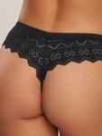 Трусы s.Oliver thong, Black - фото 3