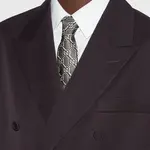 Шелковый галстук Men's Light Umber GUCCI - фото 3