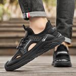 Кроссовки мужские Lifestyle Shoes Men Low-Top Black Binary - фото 9